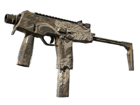 Souvenir MP9 | Wydmowa żmija (Po ciężkich walkach)