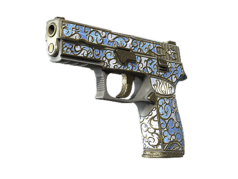 Souvenir P250 | Lotus Imprint (Khá mòn)