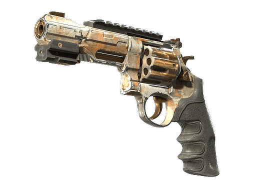 Rewolwer R8 (StatTrak™) | Monarcha (po ciężkich walkach)