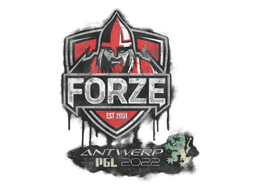 Versiegeltes Graffito | forZe eSports | Antwerpen 2022