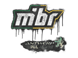 Graffito sigillato | MIBR | Anversa 2022