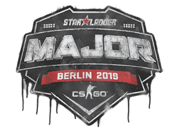 Zalakowane graffiti | StarLadder | Berlin 2019