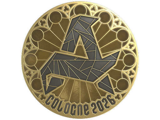 Sticker | Aurora (Gold) | Cologne 2026