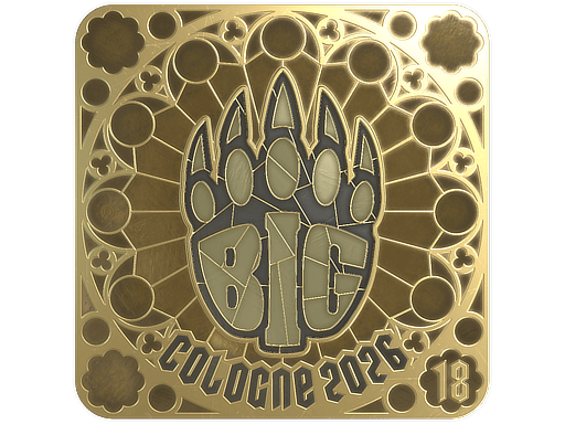 ステッカー | BIG (Gold, Ranked) | Cologne 2026