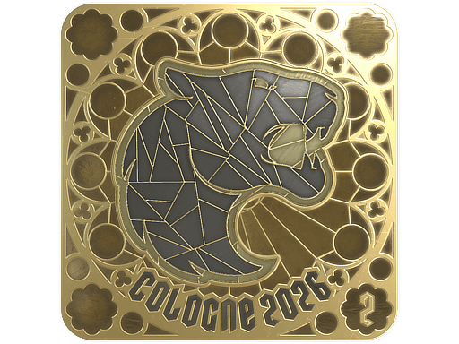 Naklejka | FURIA (Gold, Ranked) | Cologne 2026