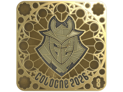 Adesivo | G2 esports (Gold, Ranked) | Cologne 2026