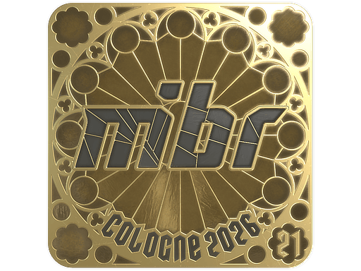 Adesivo | MIBR (Gold, Ranked) | Cologne 2026