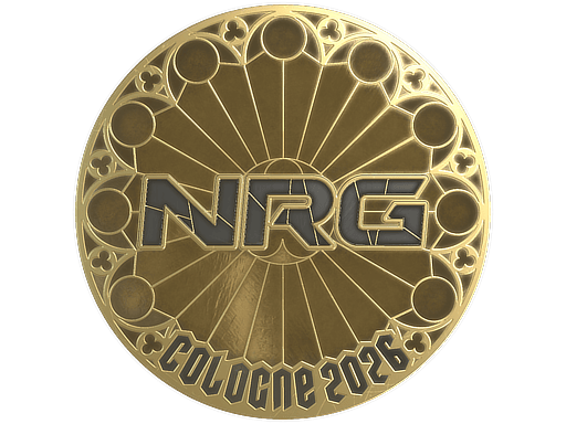 스티커 | NRG (Gold) | Cologne 2026