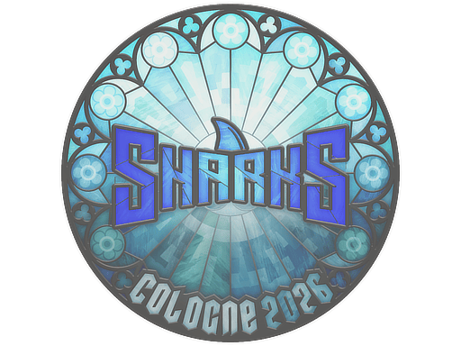 Naklejka | Sharks Esports | Cologne 2026