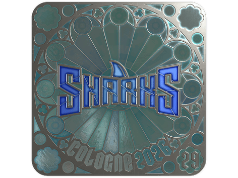 Aufkleber | Sharks Esports (Foil, Ranked) | Cologne 2026
