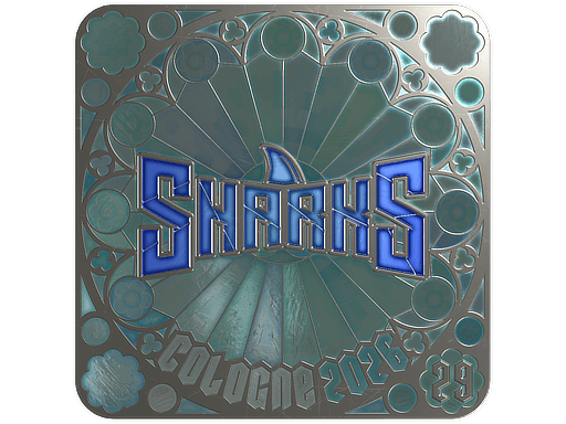 สติกเกอร์ | Sharks Esports (Foil, Ranked) | Cologne 2026