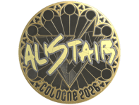 Sticker | aliStair (Gold) | Cologne 2026