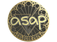 Sticker | asap (Gold) | Cologne 2026