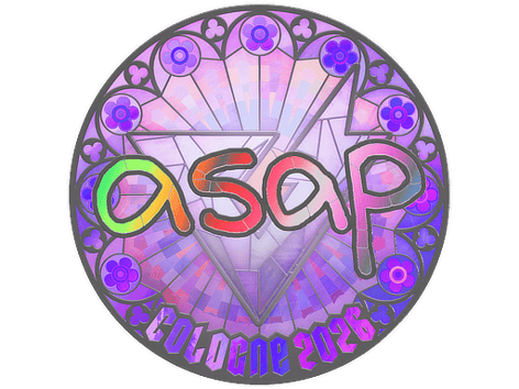 Adesivo | asap (Olografico) | Colonia 2026