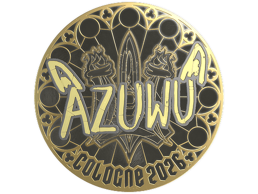 Naklejka | AZUWU (Gold) | Cologne 2026