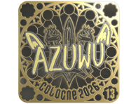 Sticker | AZUWU (Gold, Ranked) | Cologne 2026