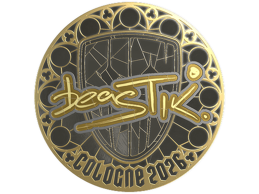 ステッカー | beastik (Gold) | Cologne 2026