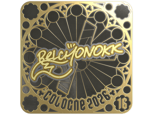สติกเกอร์ | BELCHONOKK (Gold, Ranked) | Cologne 2026