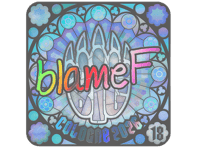 Sticker | blameF (Holo, Ranked) | Cologne 2026