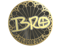 Sticker | br0 (Gold) | Cologne 2026