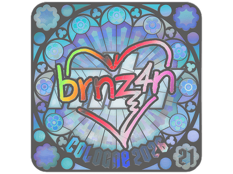 Sticker | brnz4n (Holo, Ranked) | Cologne 2026