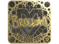 Sticker | Brollan (Gold, Ranked) | Cologne 2026