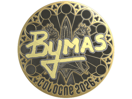 Aufkleber | Bymas (Gold) | Cologne 2026