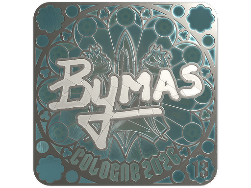Pegatina | Bymas (Foil, Ranked) | Cologne 2026