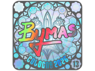 Sticker | Bymas (Holo, Ranked) | Cologne 2026