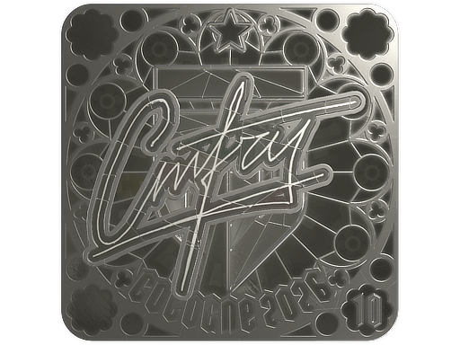 Pegatina | cmtry (Foil, Ranked) | Cologne 2026