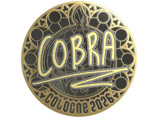 Pegatina | cobra (Gold) | Cologne 2026