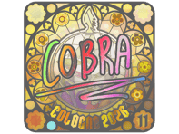 Sticker | cobra (Holo, Ranked) | Cologne 2026