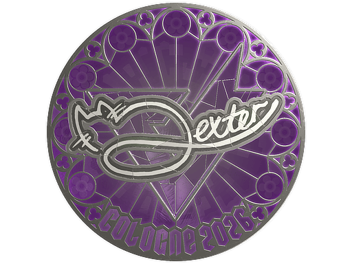 Naklejka | dexter (Foil) | Cologne 2026