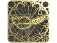 Sticker | dexter (Gold, Ranked) | Cologne 2026