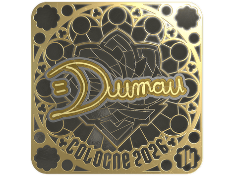 Aufkleber | dumau (Gold, Ranked) | Cologne 2026