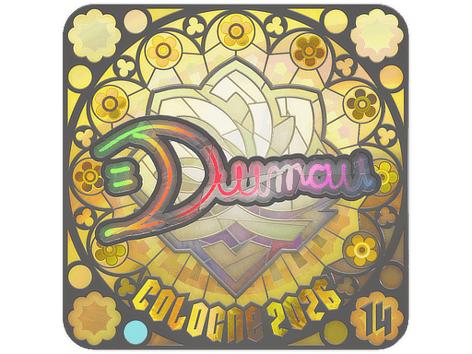 สติกเกอร์ | dumau (Holo, Ranked) | Cologne 2026