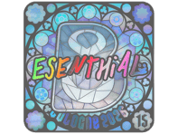 Sticker | esenthial (Holo, Ranked) | Cologne 2026