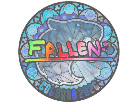 Adesivo | FalleN (Holográfico) | Colônia 2026