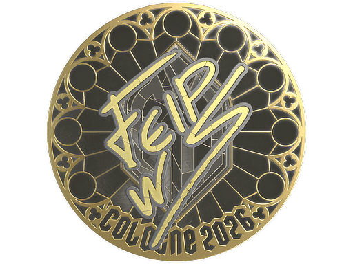 Aufkleber | felps (Gold) | Cologne 2026