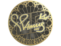 Sticker | FL4MUS (Gold) | Cologne 2026