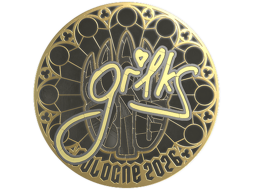 Naklejka | gr1ks (Gold) | Cologne 2026