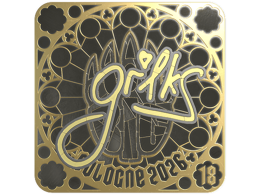印花 | gr1ks (Gold, Ranked) | Cologne 2026