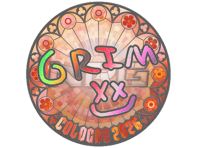 Sticker | Grim (Holo) | Cologne 2026