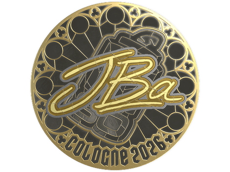 สติกเกอร์ | JBa (ทอง) | Cologne 2026