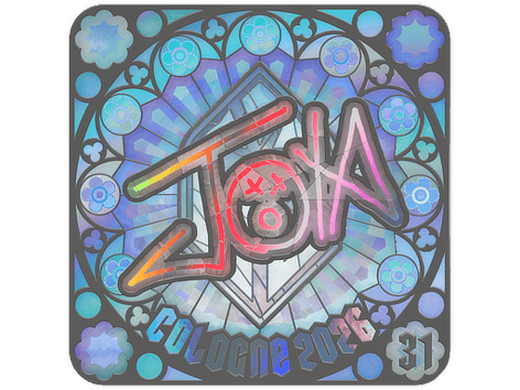 Pegatina | JOTA (Holo, Ranked) | Cologne 2026