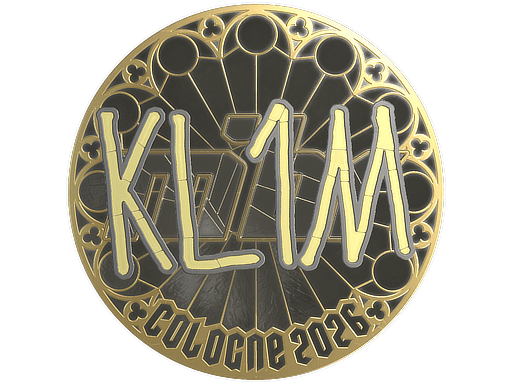 Pegatina | kl1m (Gold) | Cologne 2026