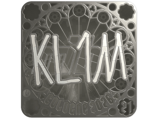 Pegatina | kl1m (Foil, Ranked) | Cologne 2026