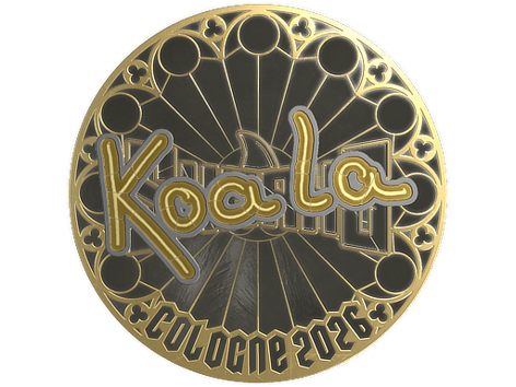 Adesivo | koala (Oro) | Colonia 2026