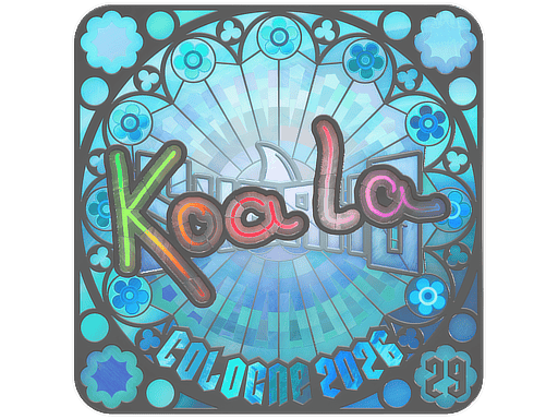 貼紙 | koala (Holo, Ranked) | Cologne 2026