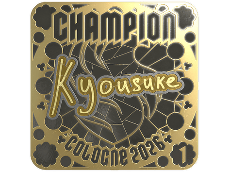 Sticker | kyousuke (Gold, Ranked) | Cologne 2026